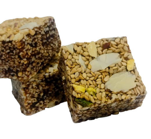 Dry Fruit Til dates barfi