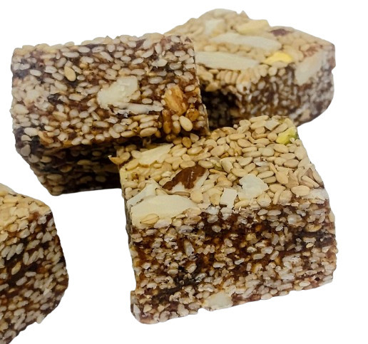 Dry Fruit Til dates barfi