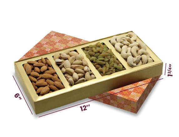 4 in 1 Premium Dry fruits Gift box