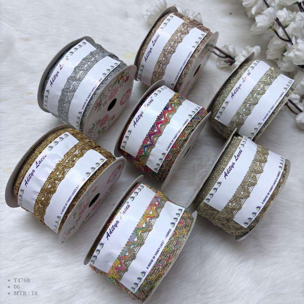 Image of Designer Zig-Zag Fancy Laces