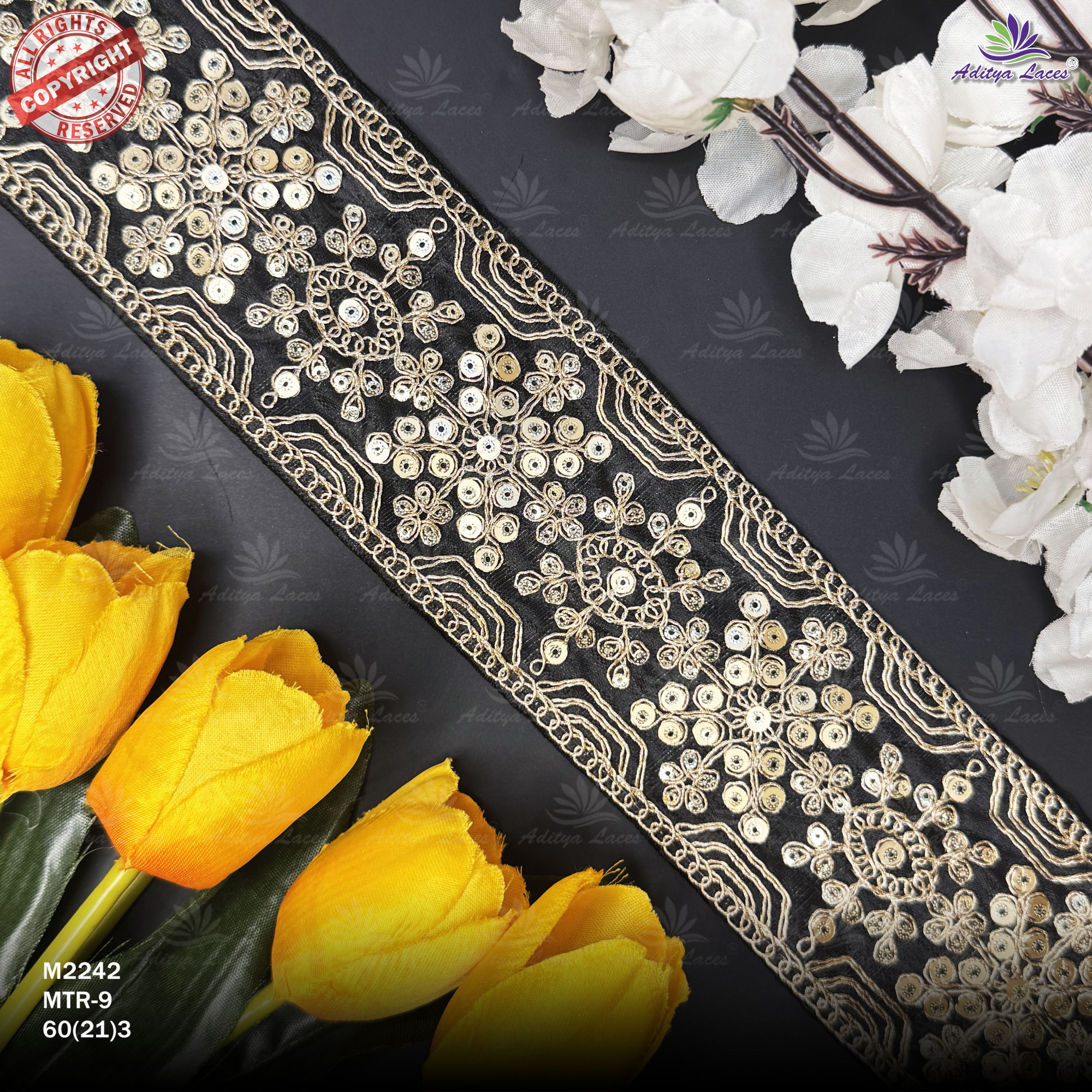 Stylish Designer Saree Lace for Lehenga Saree