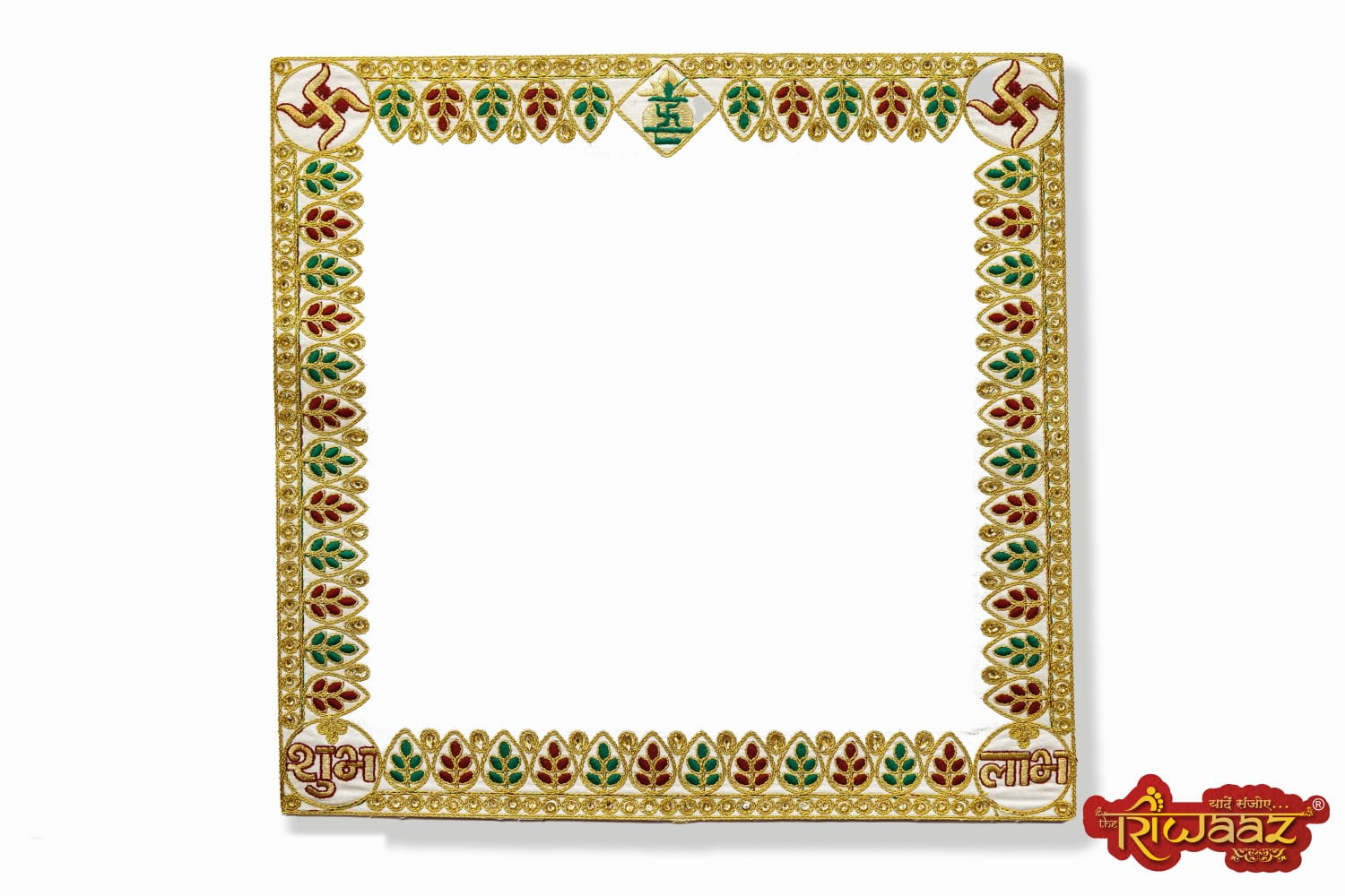 Decorative Red Gold Festive Decor for Weddings Pooja