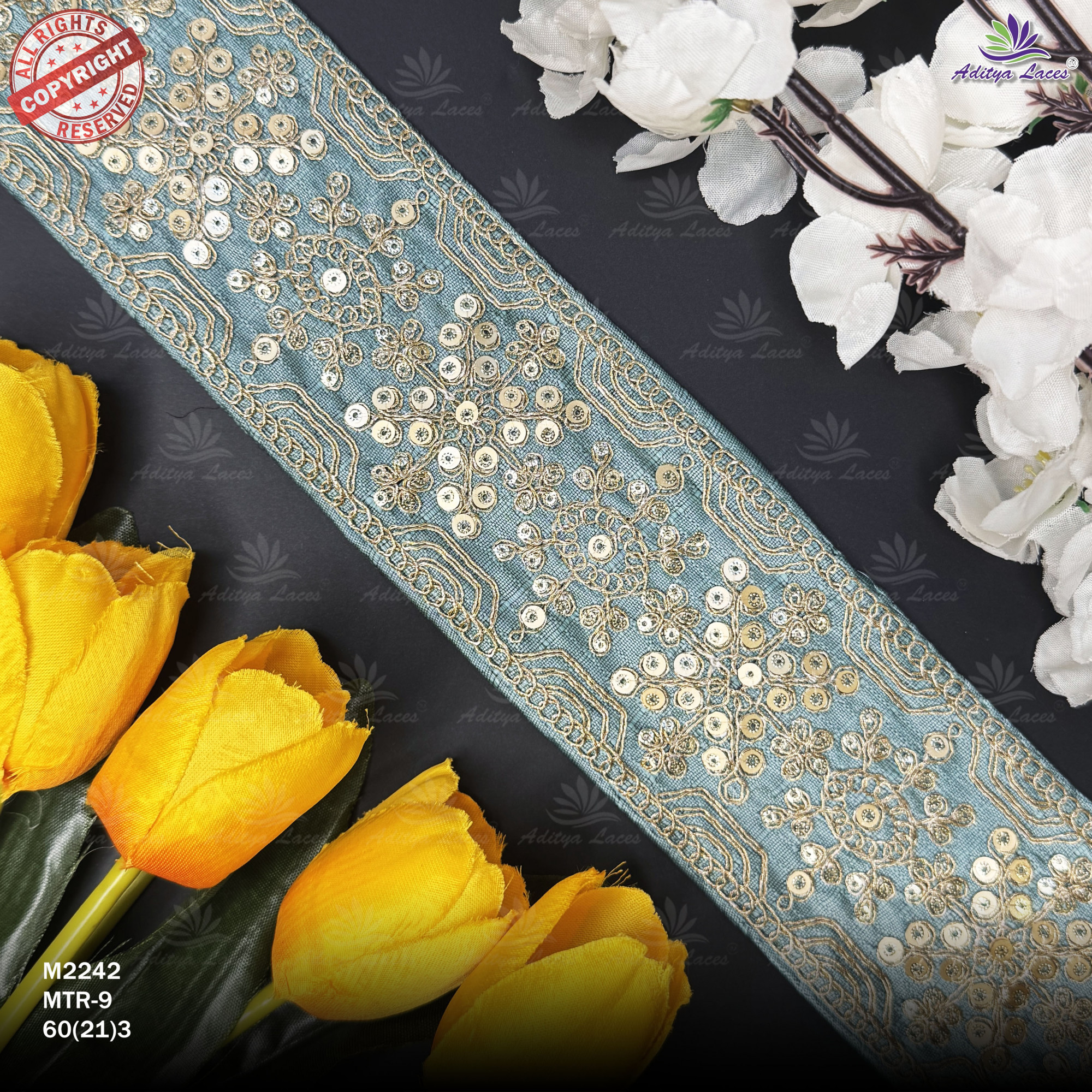 Stylish Designer Saree Lace for Lehenga Saree