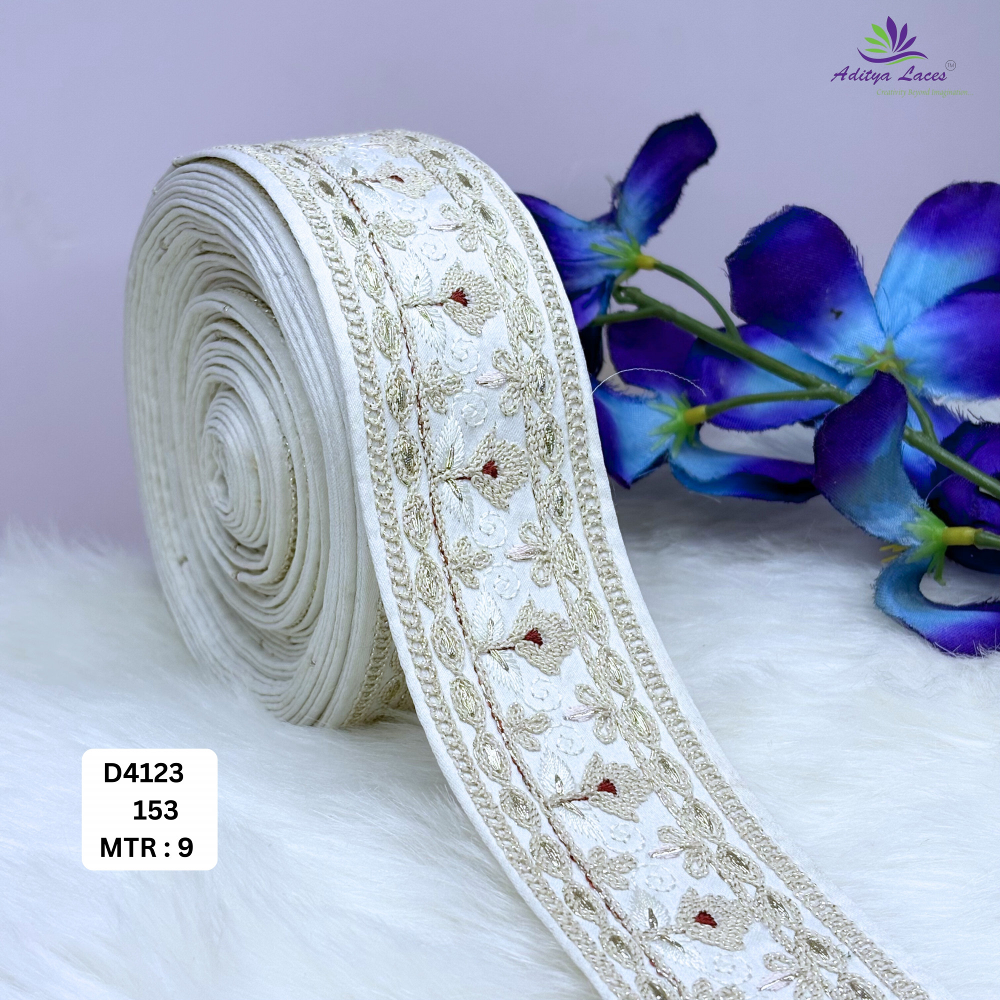 Stylish Dyable Lace Border for Saree Bridal Ethnic Wear