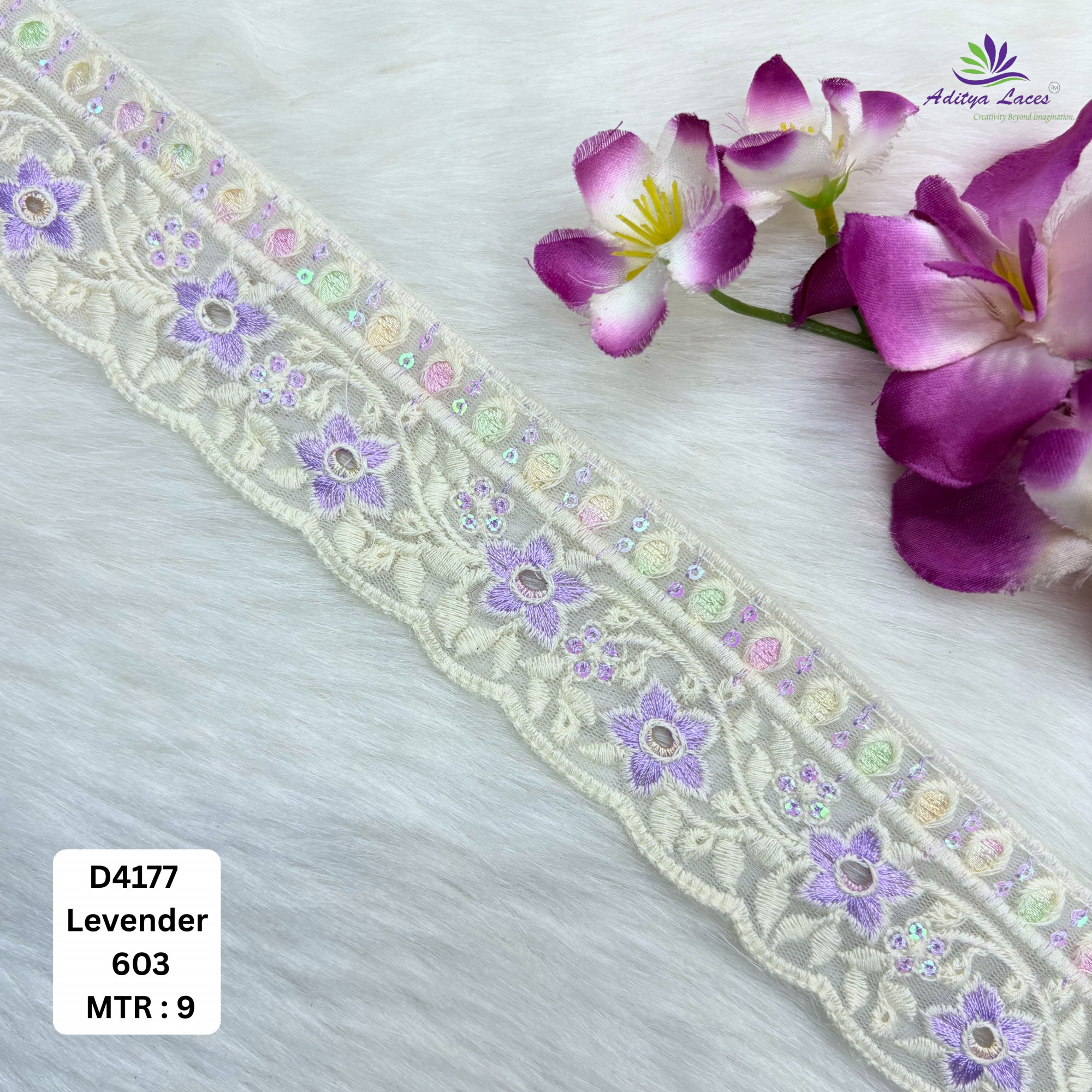 Dyeable Embroidery Lace Trim Designer Saree Border Bridal Beads Lace Decorative Fashion Trim