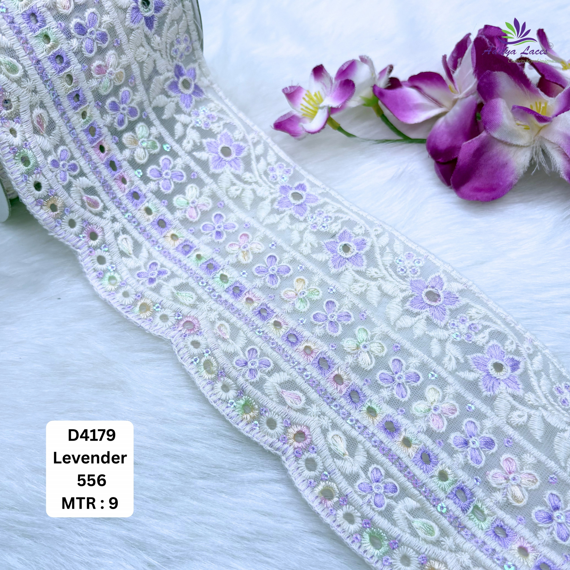Stylish Dyable Lace Border for Saree Bridal Ethnic Wear
