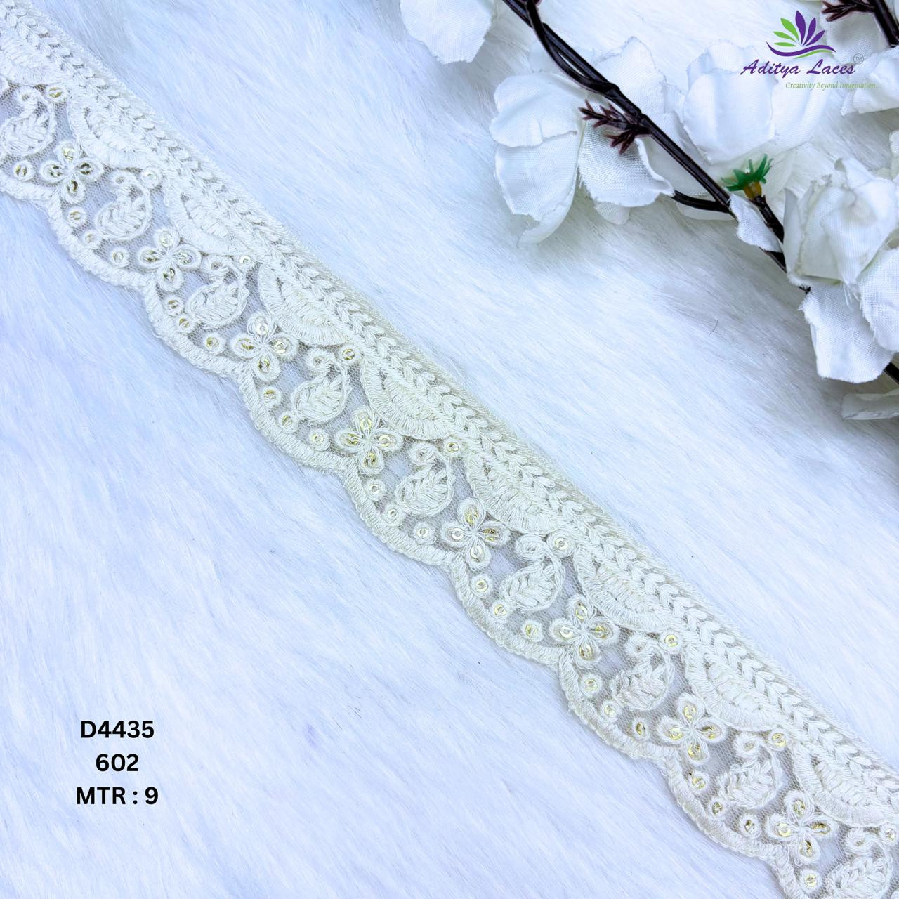Ethnic Dyable Lace Border for Saree Bridal Ethnic Wear