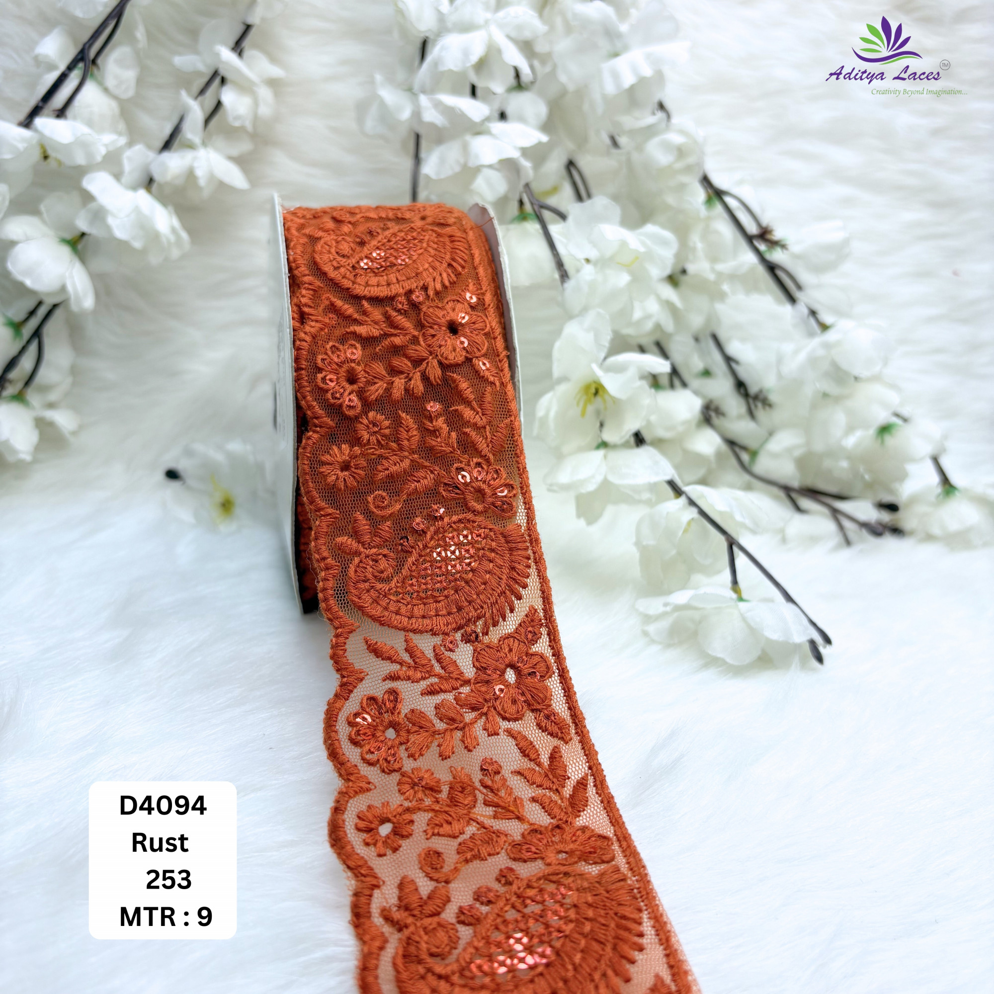 Classic Dyable Lace Border for Saree Bridal Ethnic Wear