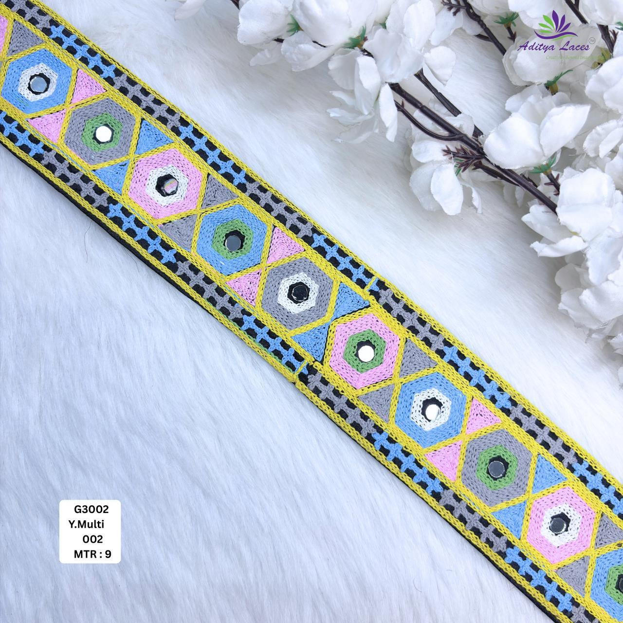 Professional Traditional Gamthi Lace Edge - for Garment Embellishment