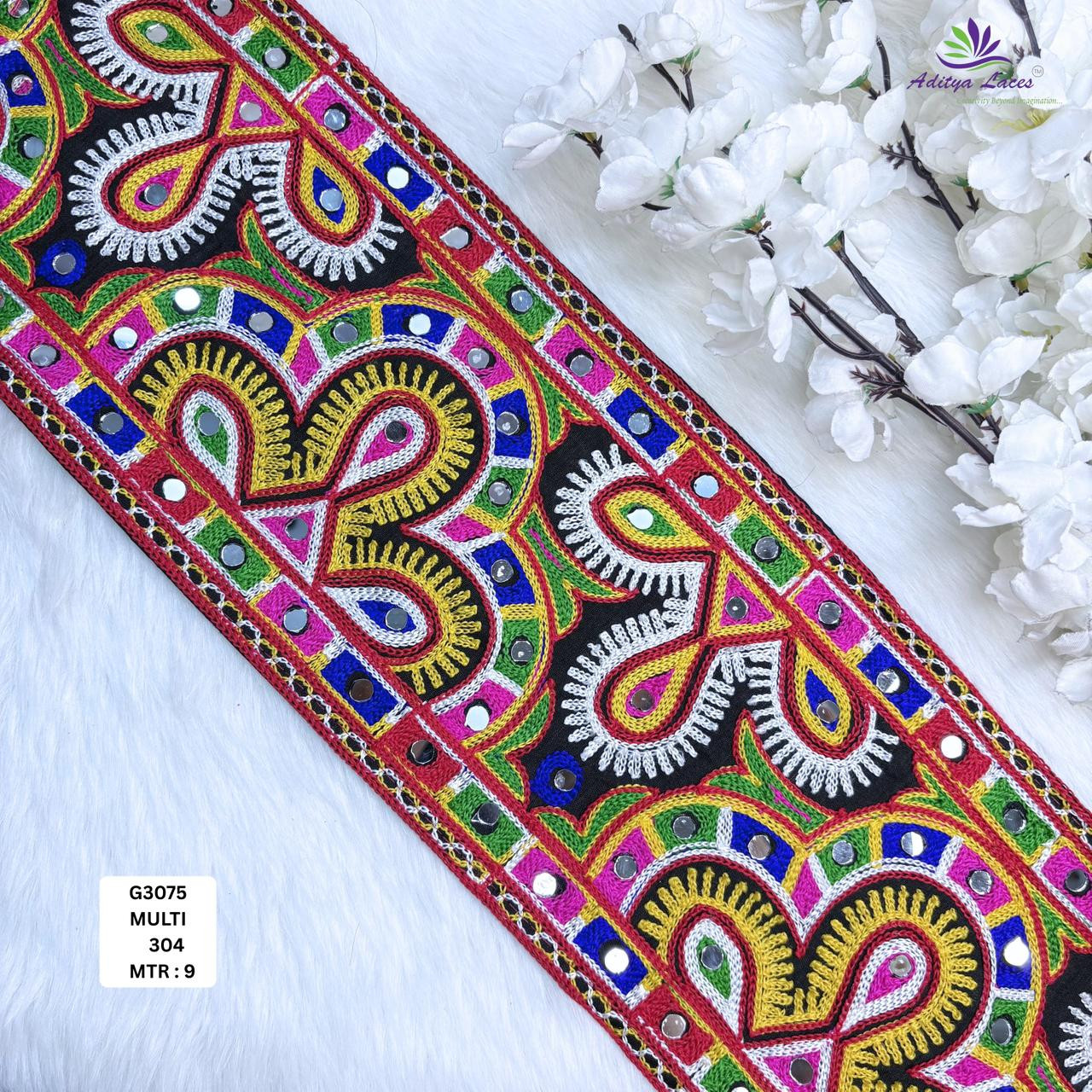 Exclusive Ethnic Gamthi Lace Border - for Sarees Blouses Kurtis