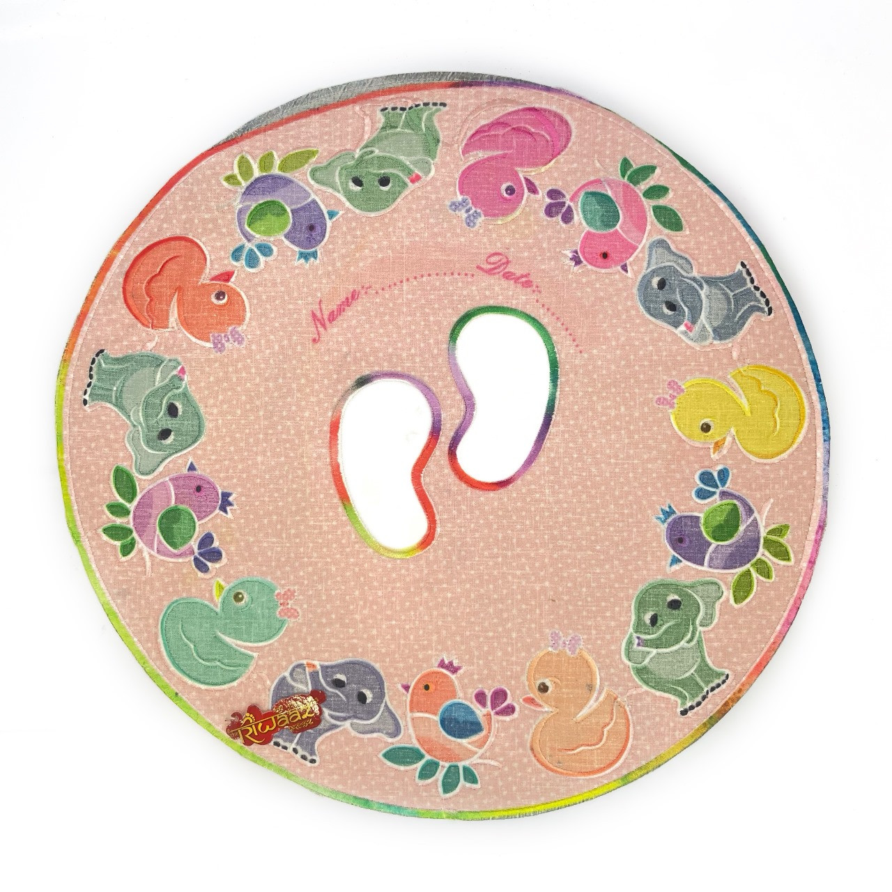 Baby Riwaaz-White Pink