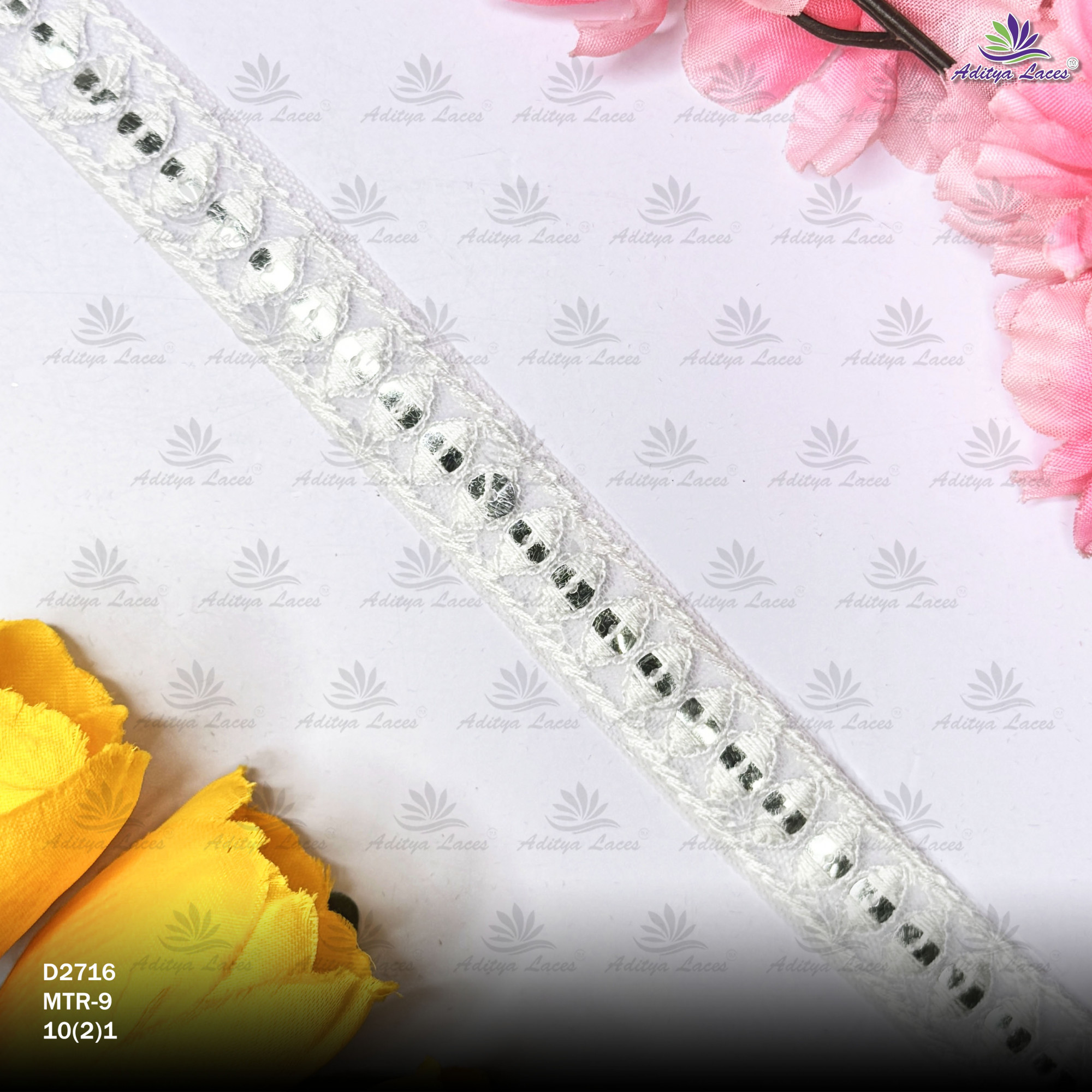 Designer Dyable Lace Border for Saree Bridal Ethnic Wear