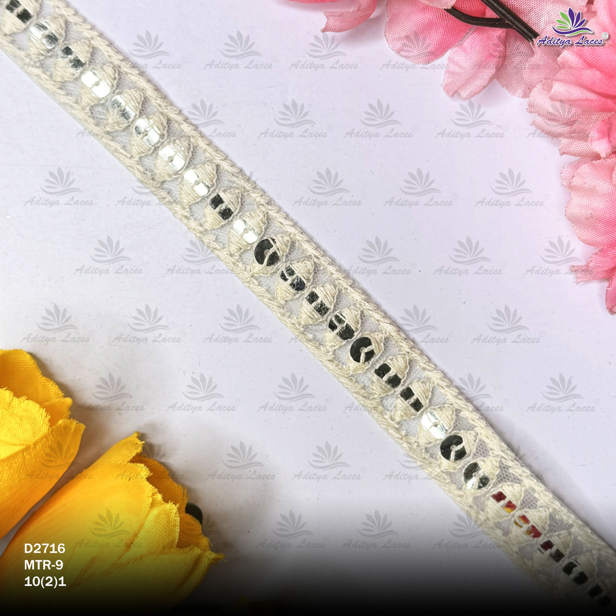 Designer Dyable Lace Border for Saree Bridal Ethnic Wear