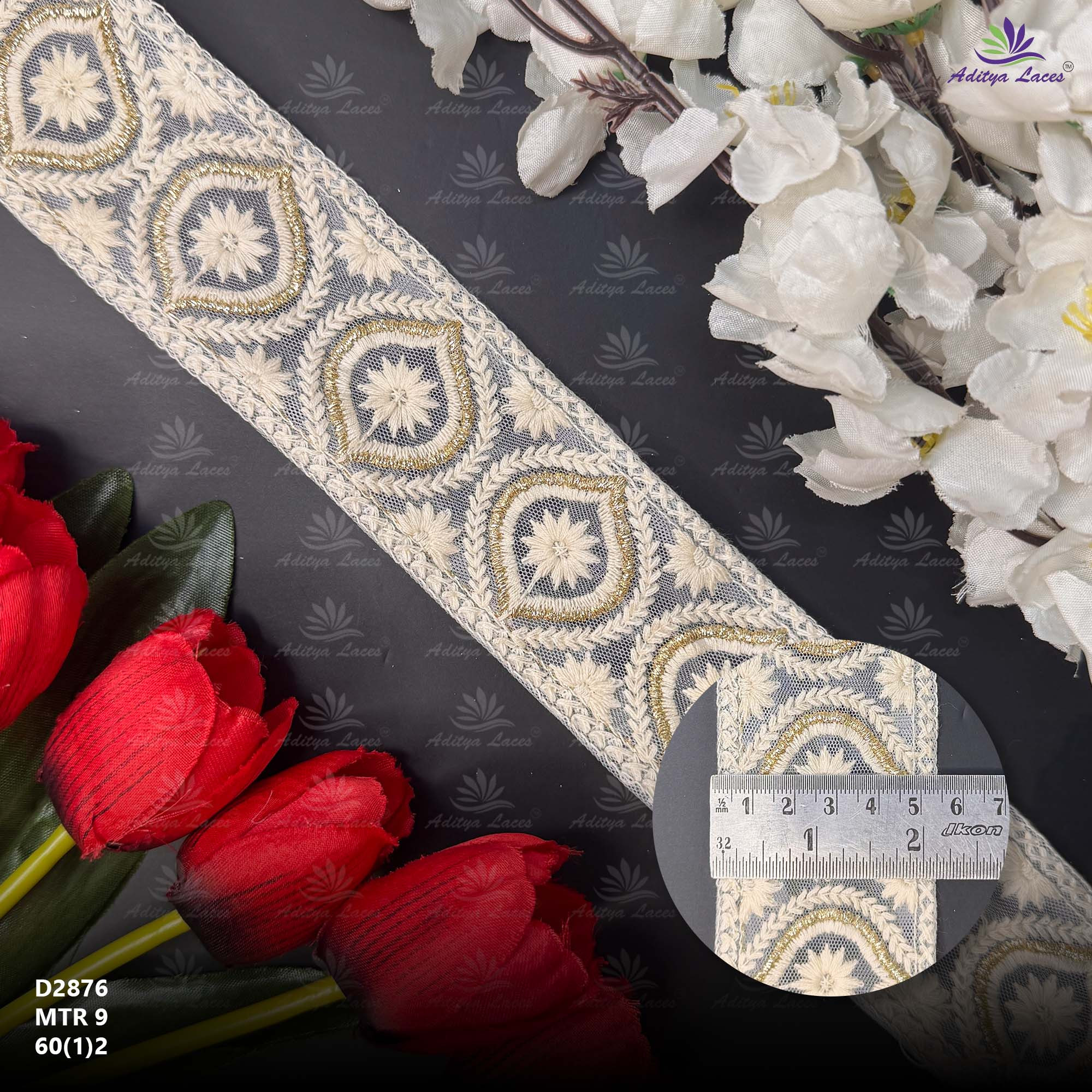Stylish Dyable Lace Border for Saree Bridal Ethnic Wear