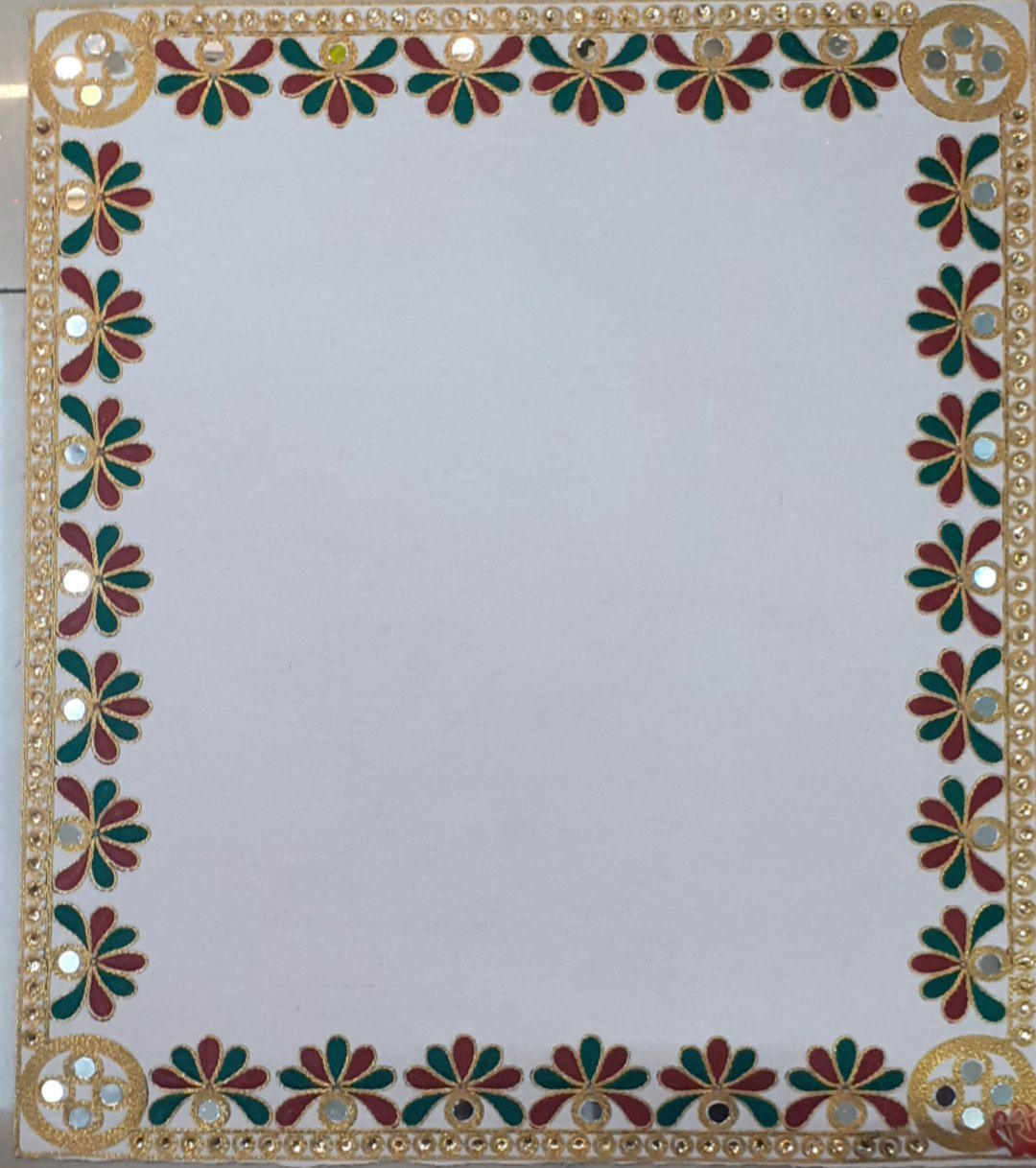 Royal Red Gold Festive Decor for Weddings Pooja