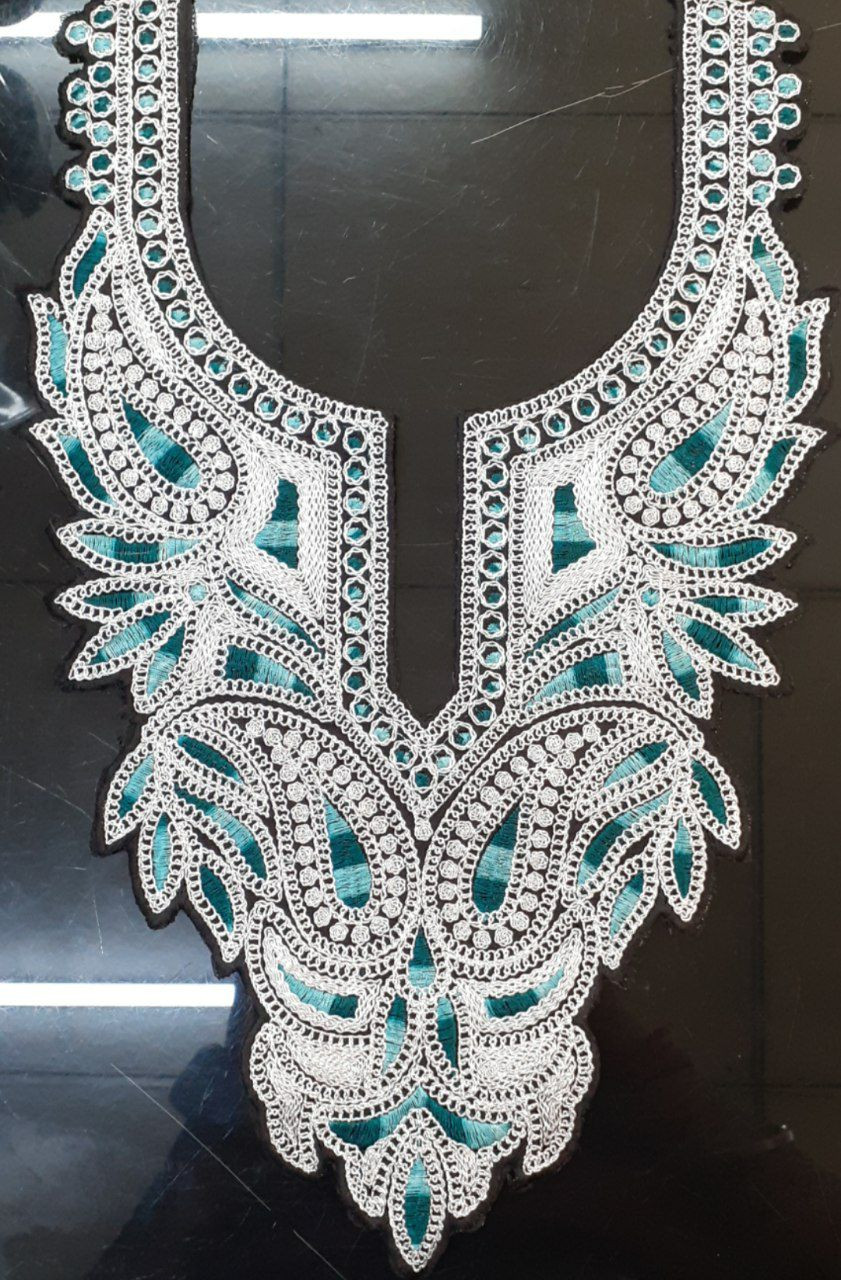 Decorative Neck Design for Kurti Bridal Wear