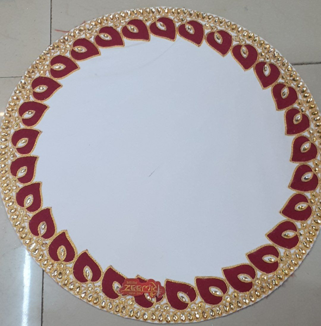 Premium Red Gold Festive Decor for Weddings Pooja