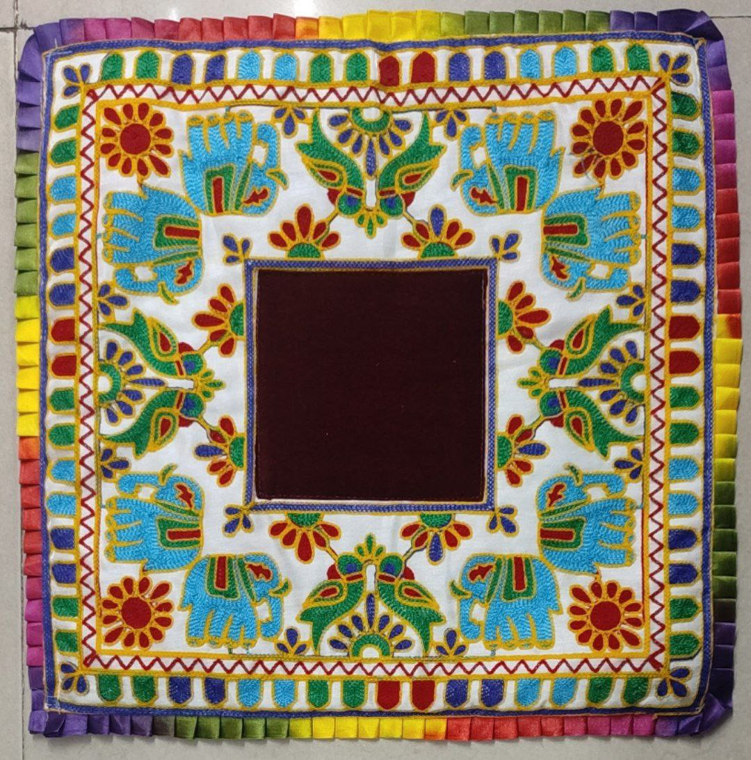 Sacred Red Gold Festive Decor for Weddings Pooja