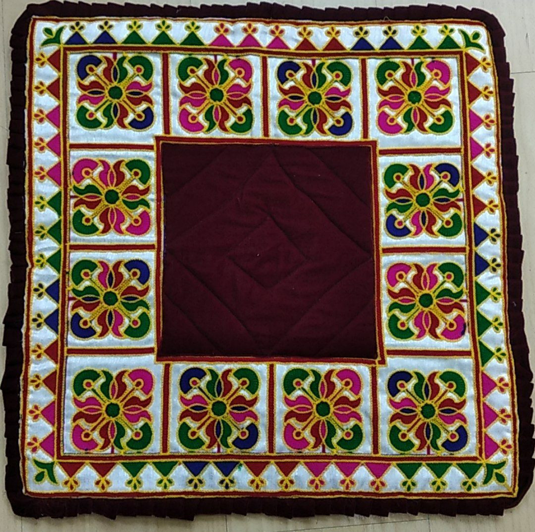 Ethnic Red Gold Festive Decor for Weddings Pooja