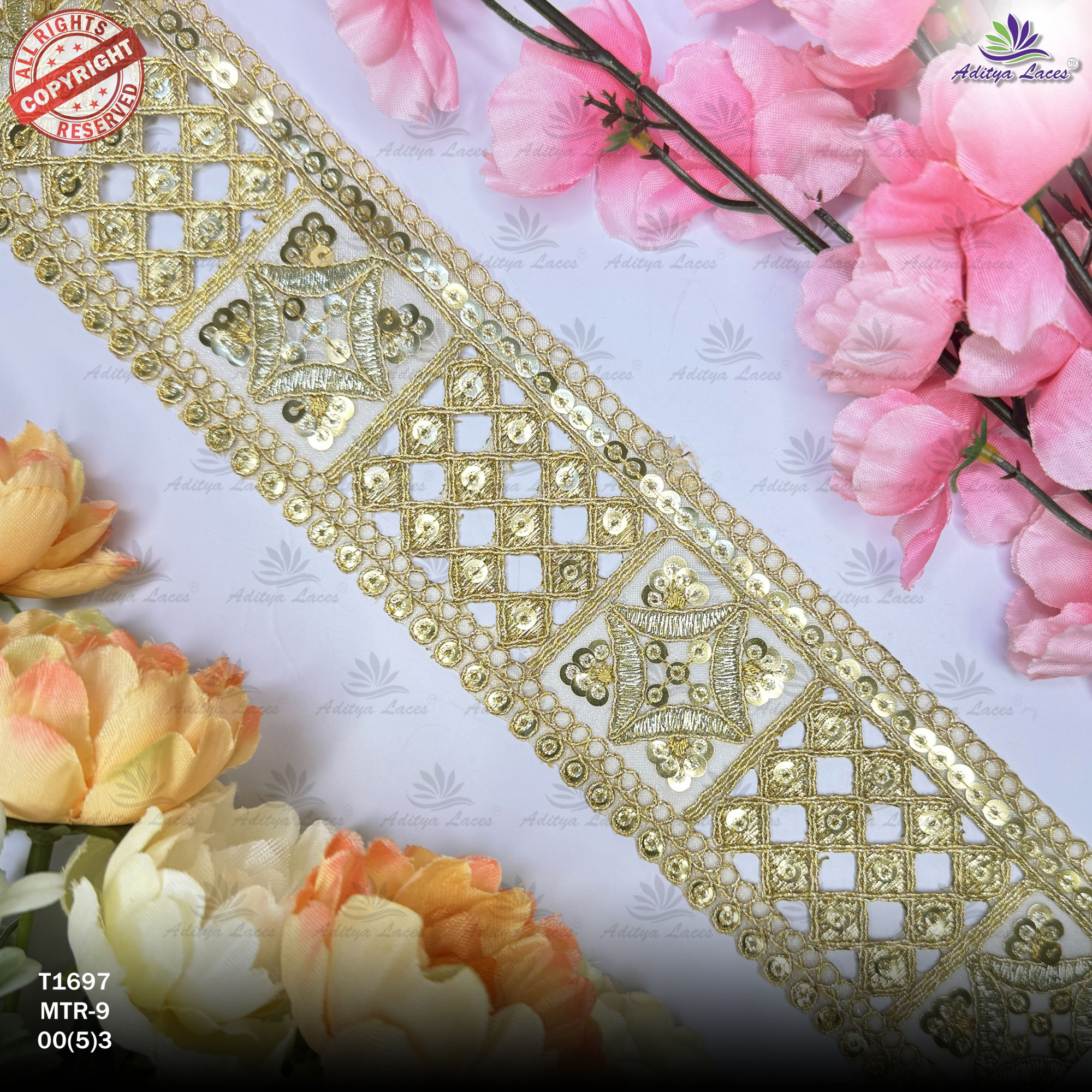 Elegant Hanging Lace Trim for Blouses