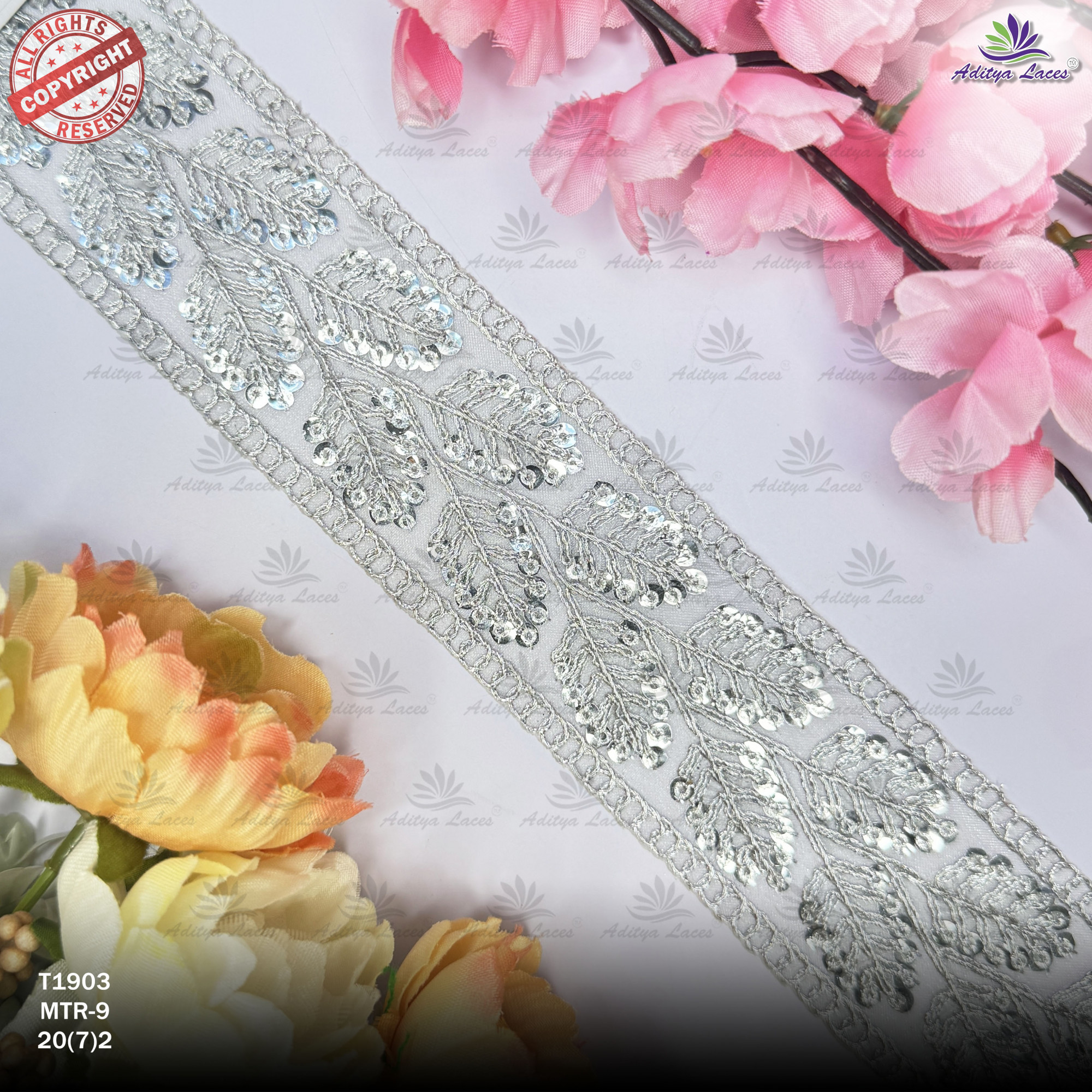 Decorative Fashion Trim for Ethnic Wear