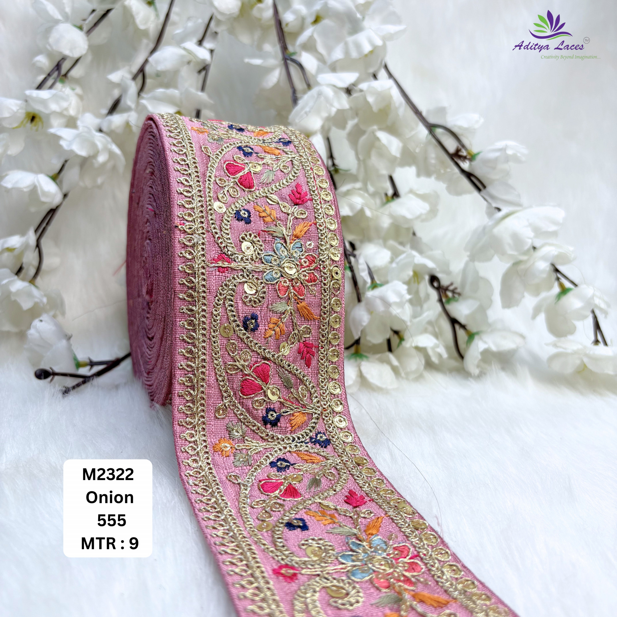 Bridal Garment Lace Border for Garment Decoration