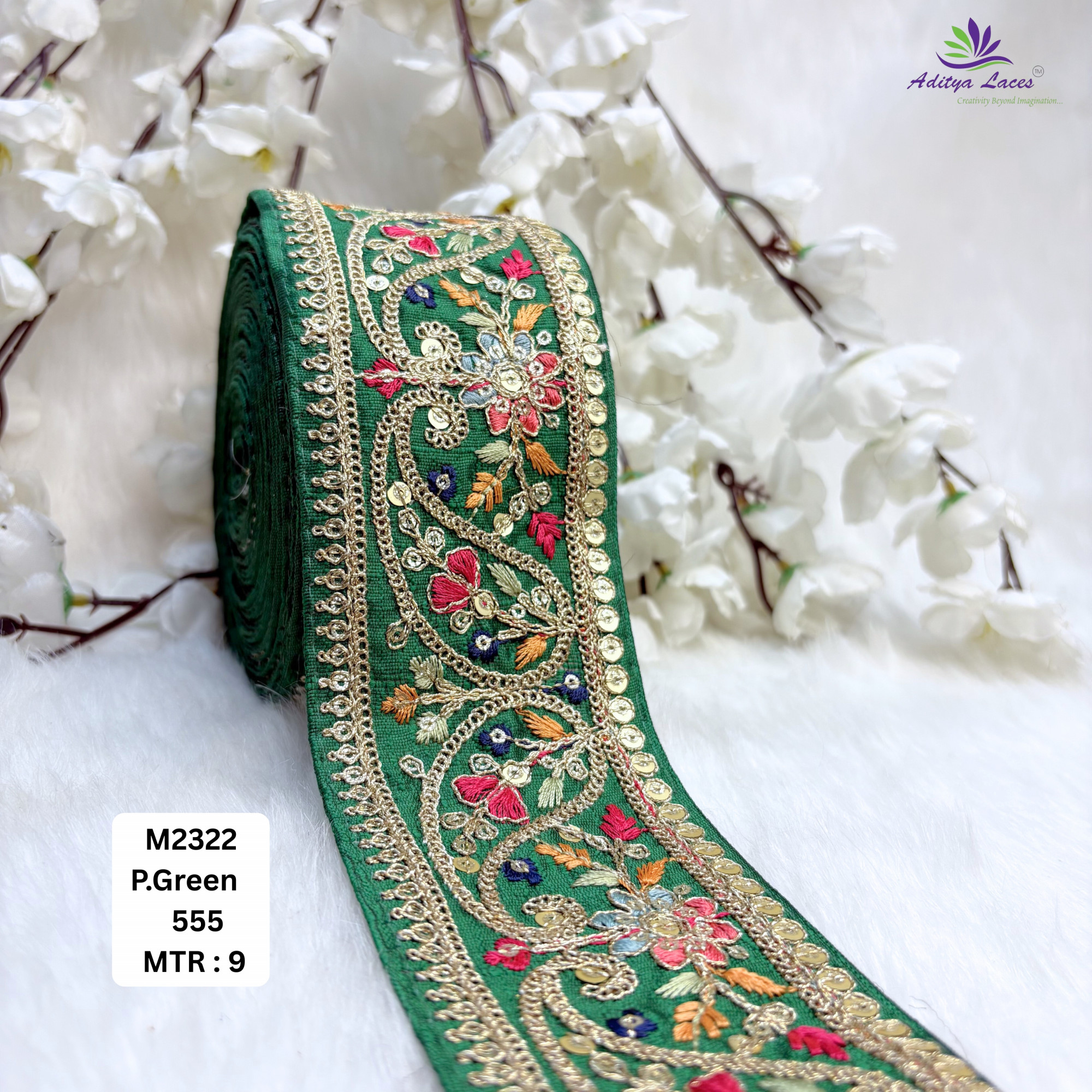 Bridal Garment Lace Border for Garment Decoration