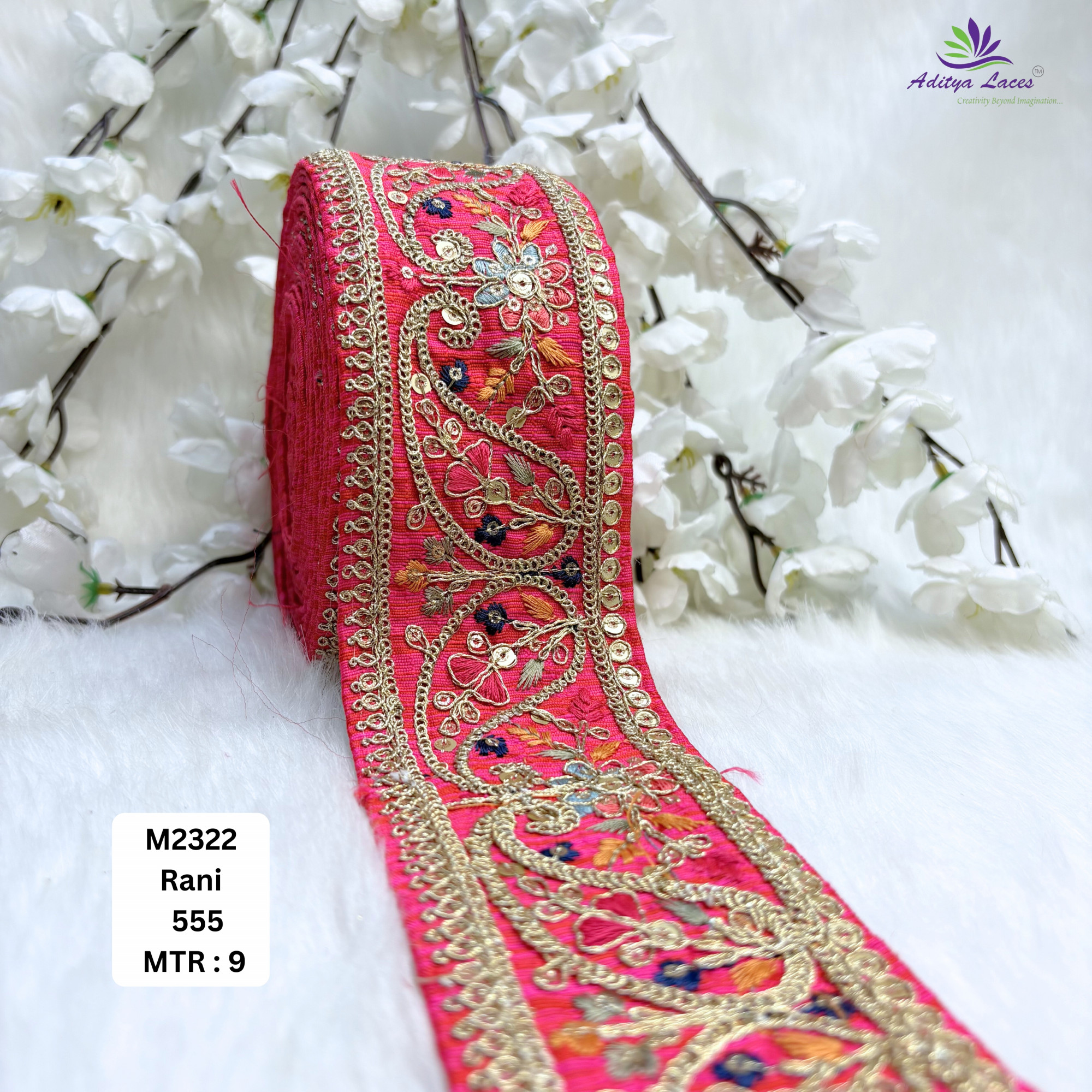 Bridal Garment Lace Border for Garment Decoration