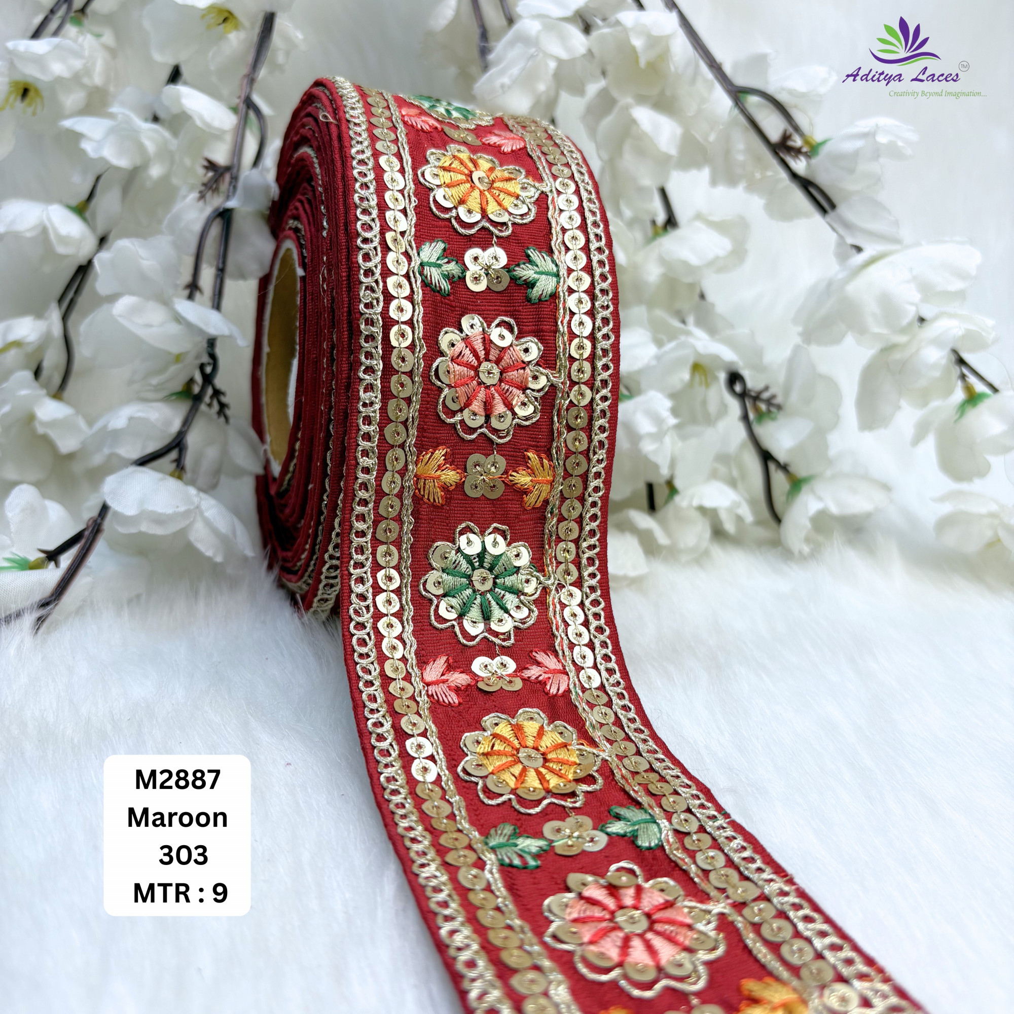 Traditional Ethnic Fashion Lace for Saree Blouse