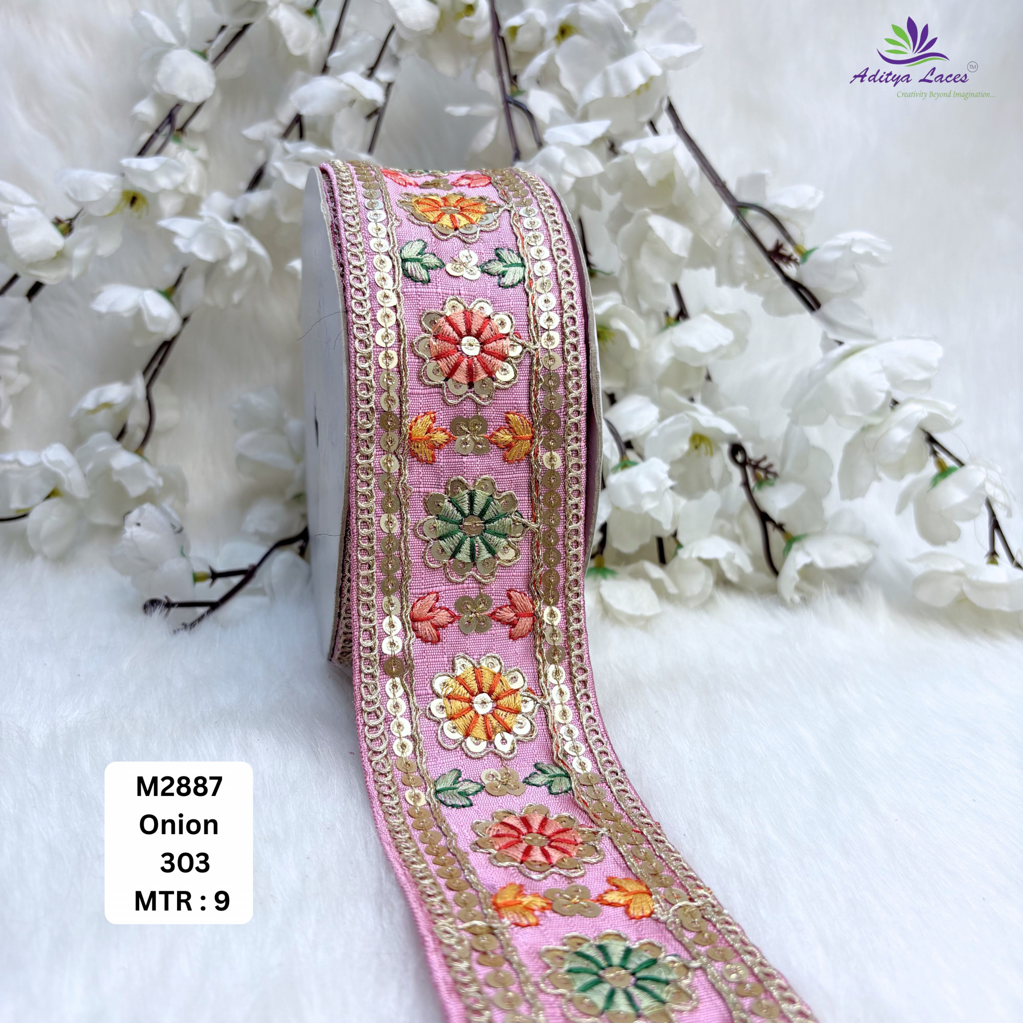 Traditional Ethnic Fashion Lace for Saree Blouse