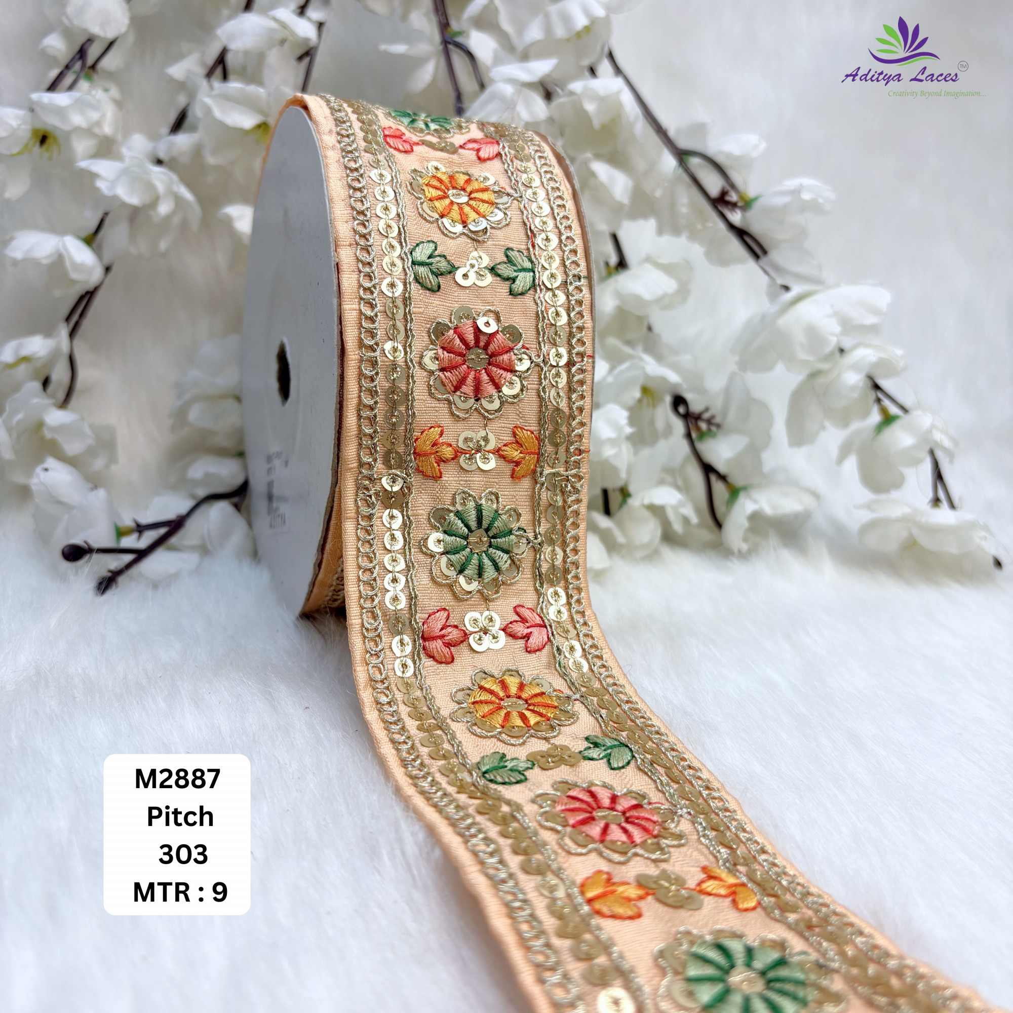 Traditional Ethnic Fashion Lace for Saree Blouse