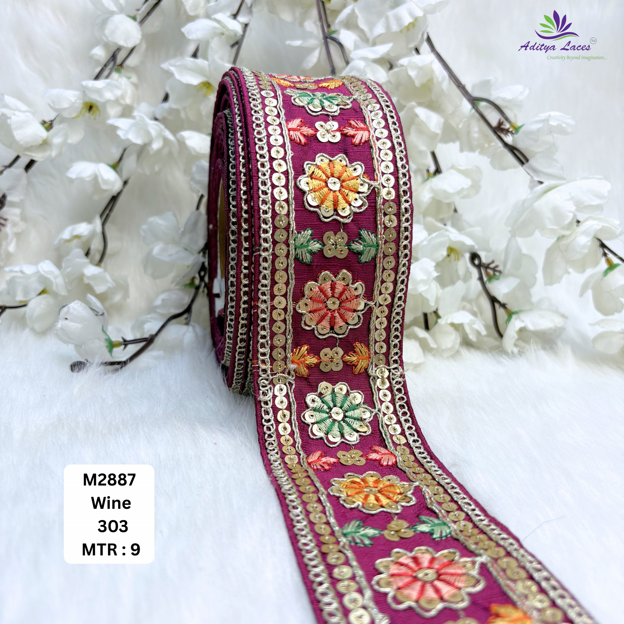 Traditional Ethnic Fashion Lace for Saree Blouse