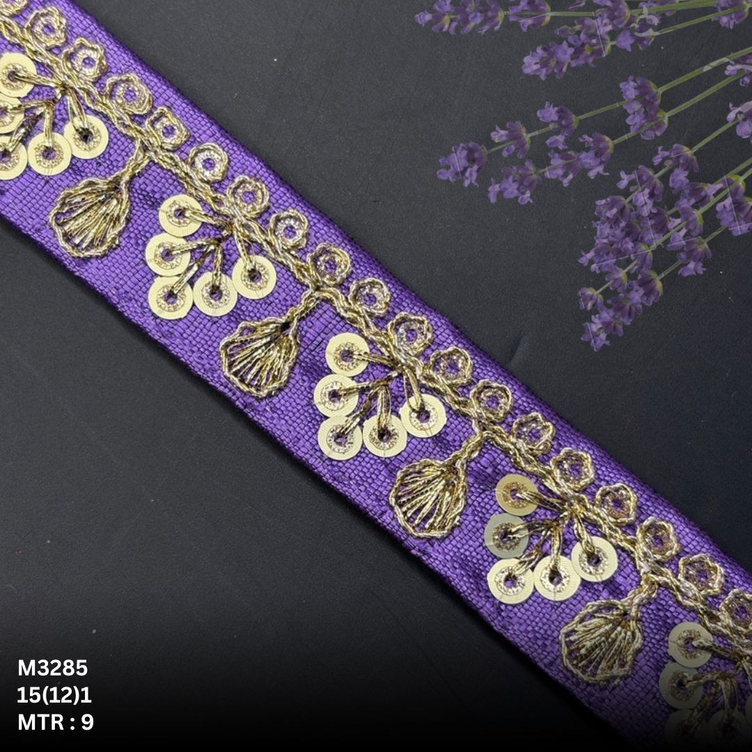 Handcrafted Decorative Beads Lace for Fashion Accessories