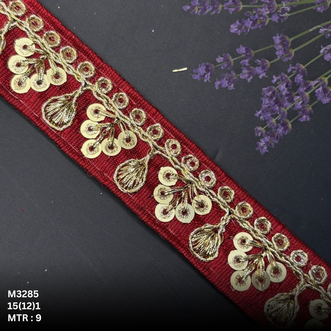 Handcrafted Decorative Beads Lace for Fashion Accessories
