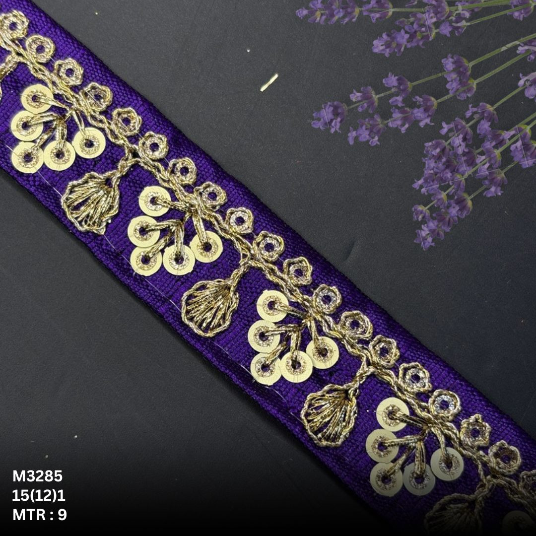 Handcrafted Decorative Beads Lace for Fashion Accessories