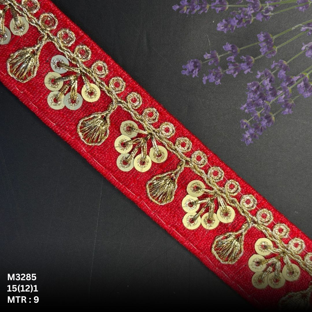 Handcrafted Decorative Beads Lace for Fashion Accessories