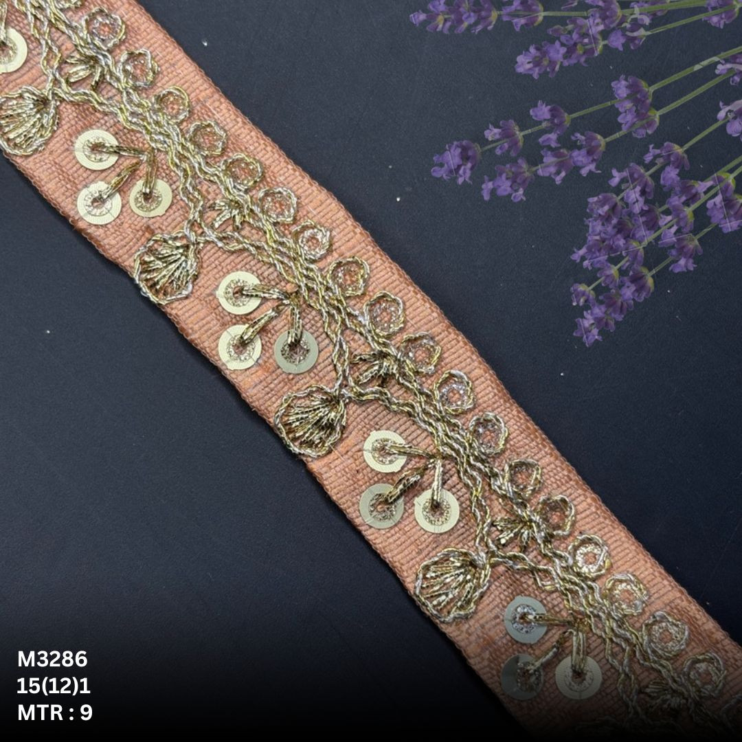 Graceful Designer Saree Lace for Garment Decoration