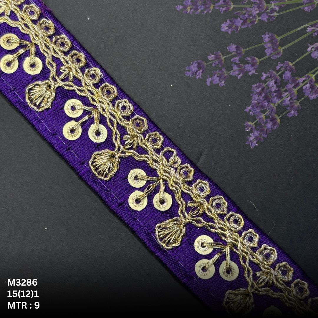 Graceful Designer Saree Lace for Garment Decoration
