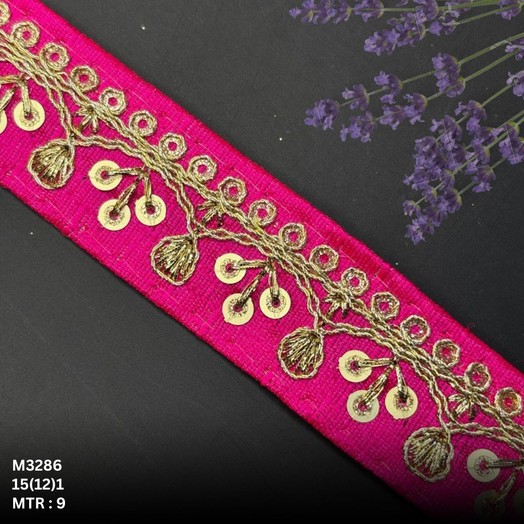 Graceful Designer Saree Lace for Garment Decoration