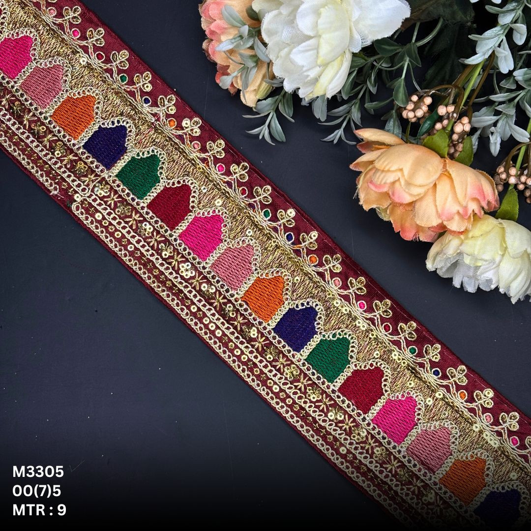 Exclusive Designer Lace Trim for Ethnic Dresses