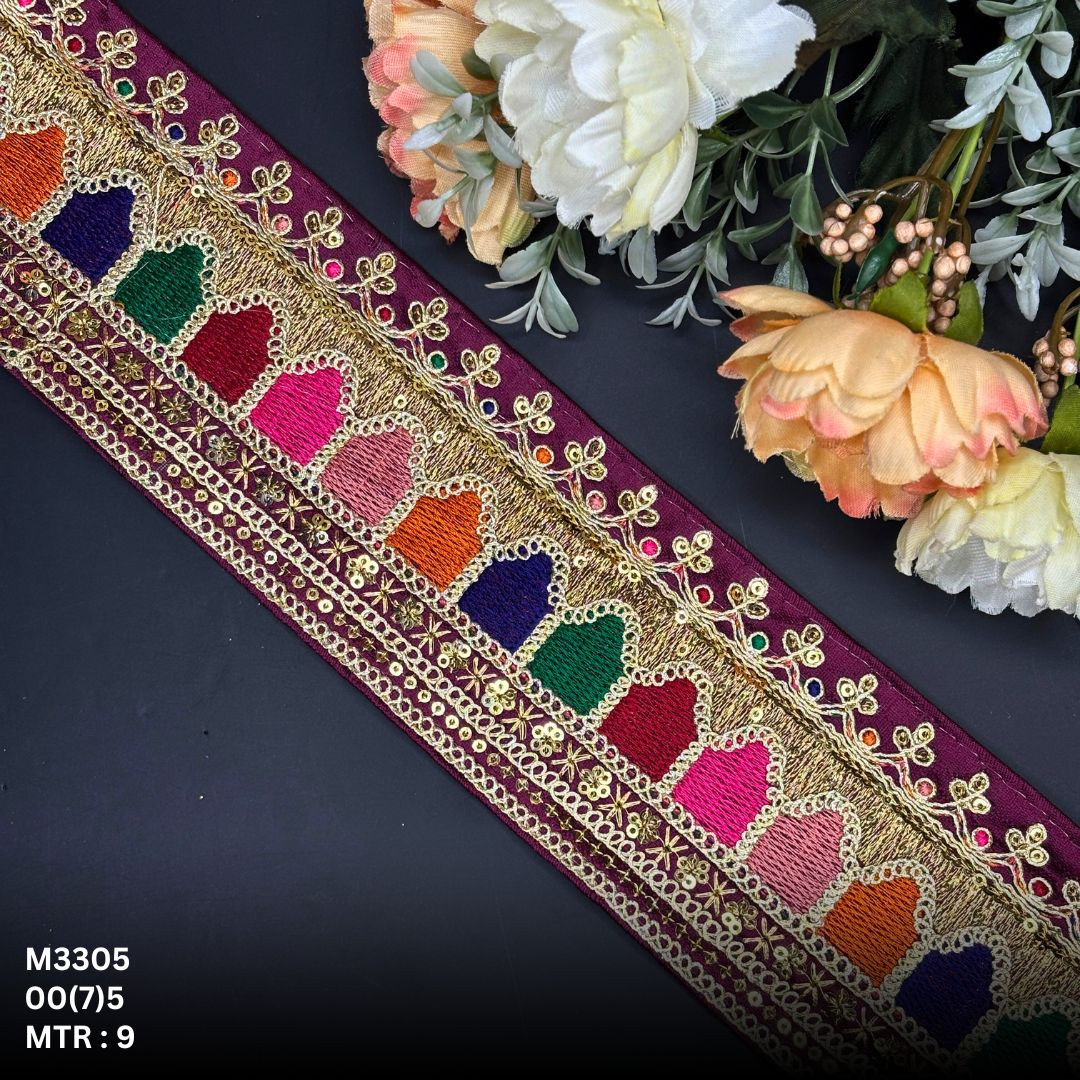 Exclusive Designer Lace Trim for Ethnic Dresses