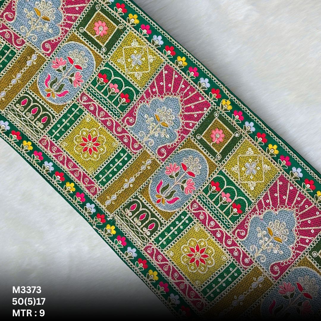 Party Wear Bridal Lace Trim for Ethnic Dresses
