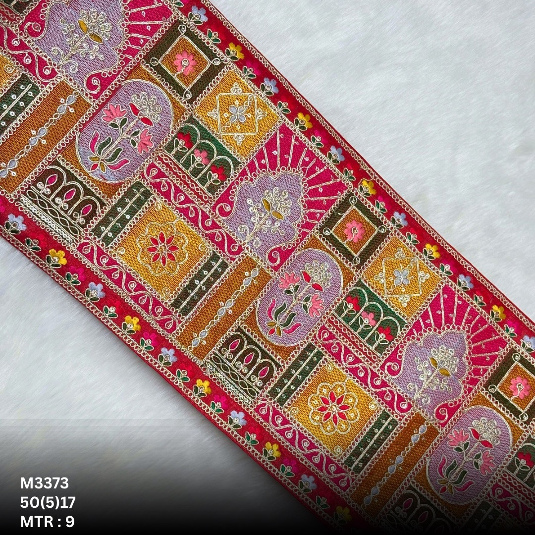 Party Wear Bridal Lace Trim for Ethnic Dresses