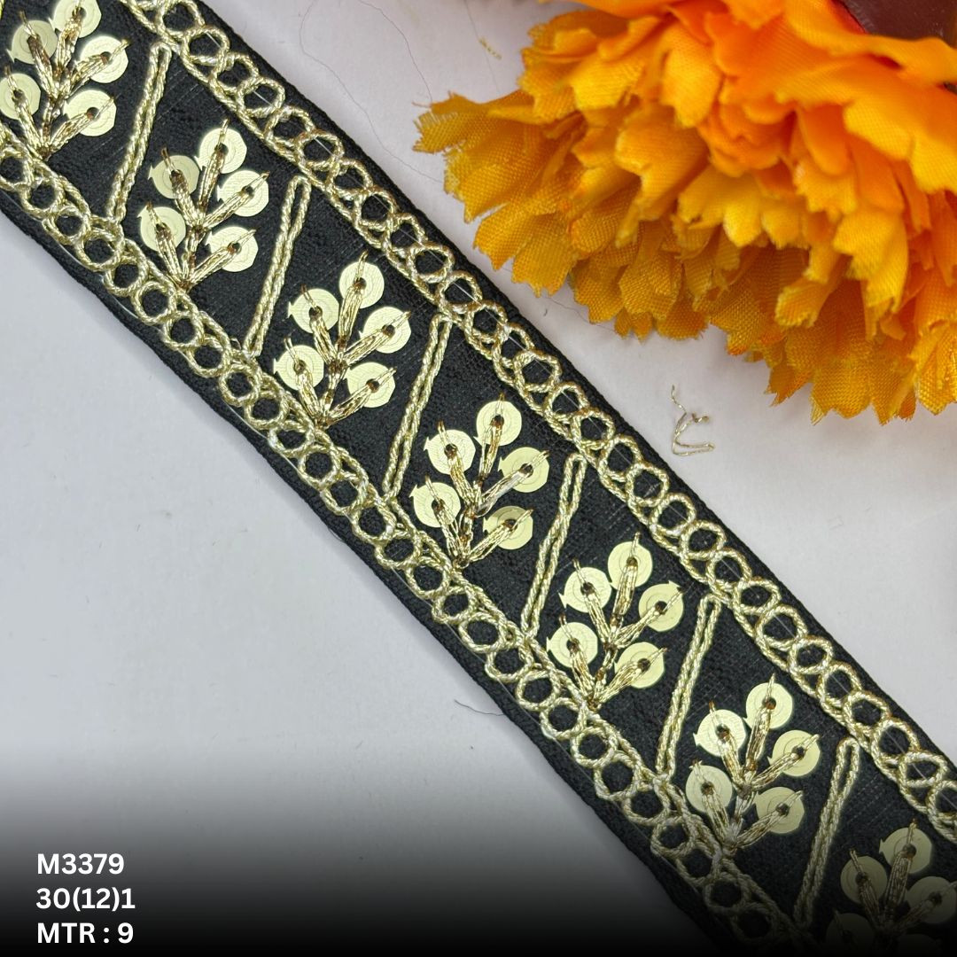 Royal Malbari Lace Saree Border for Garment Decoration