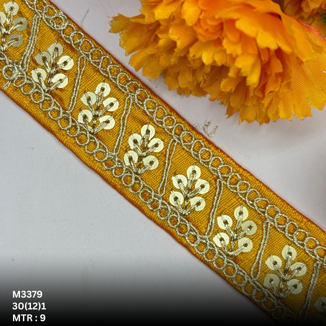 Royal Malbari Lace Saree Border for Garment Decoration