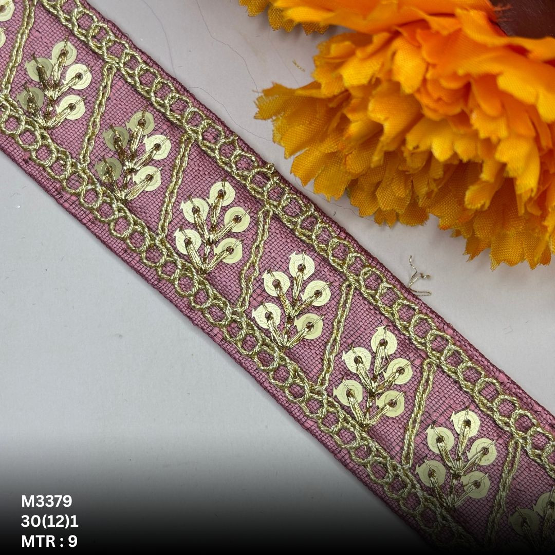 Royal Malbari Lace Saree Border for Garment Decoration