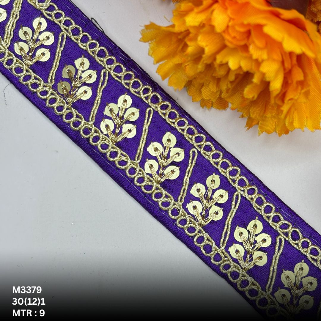 Royal Malbari Lace Saree Border for Garment Decoration