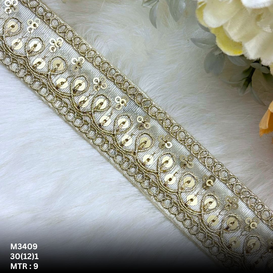 Designer Bridal Lace Trim for Fashion Accessories