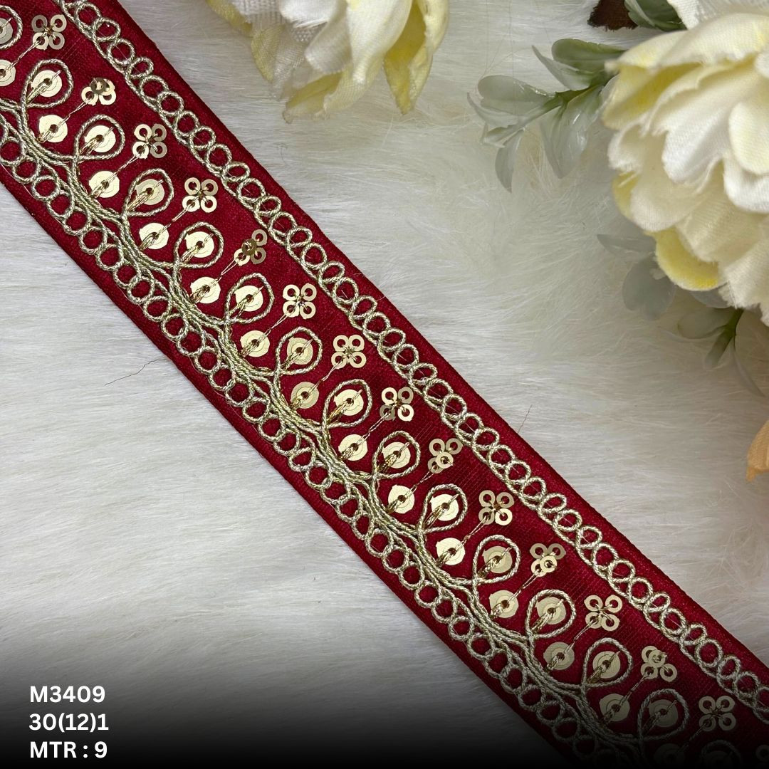 Designer Bridal Lace Trim for Fashion Accessories