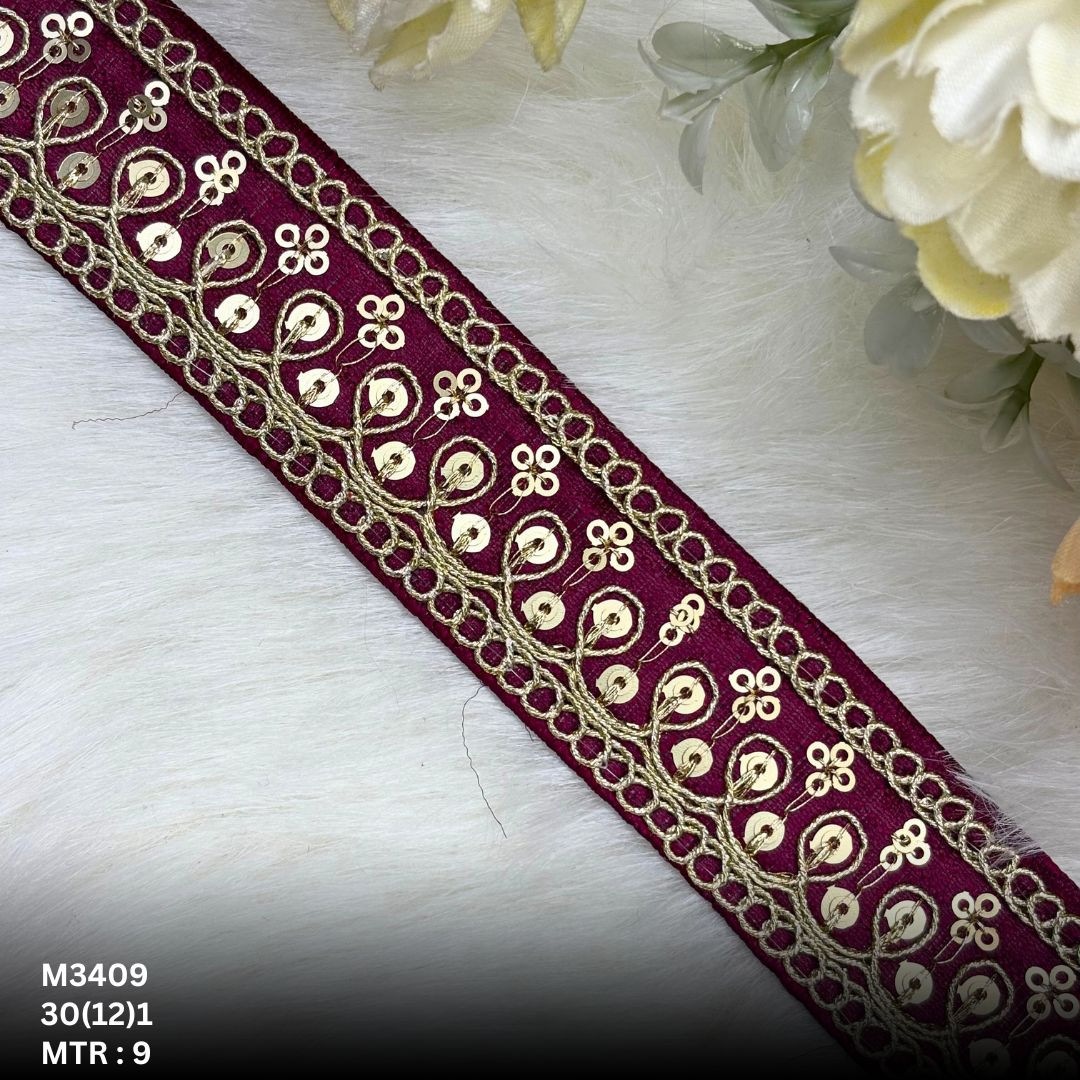 Designer Bridal Lace Trim for Fashion Accessories